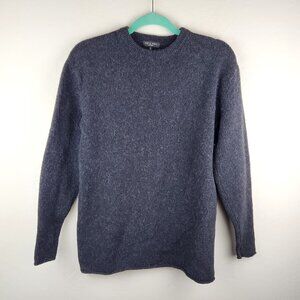 Rag & Bone Elsa Alpaca Wool Cotton Fuzzy Knit Crewneck Sweater Gray sz S